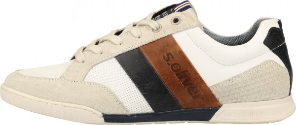 s.Oliver Sneaker Leder Weiß