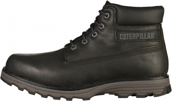 Caterpillar Stiefelette Leder Schwarz