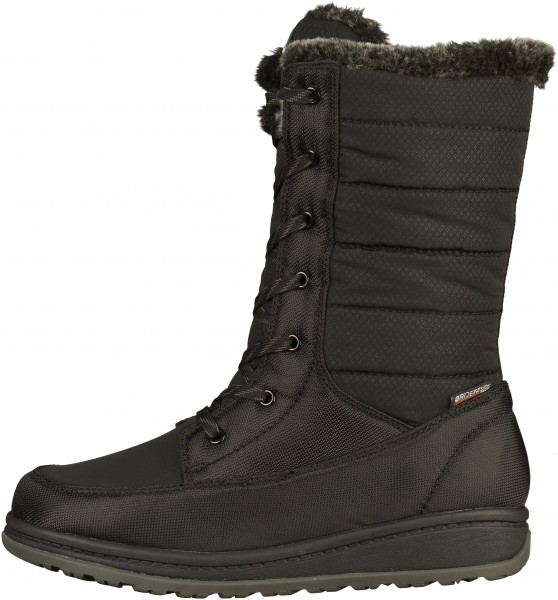 Kamik Stiefel Textil Schwarz Warmfutter
