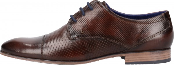 Bugatti Businessschuhe Leder Brown