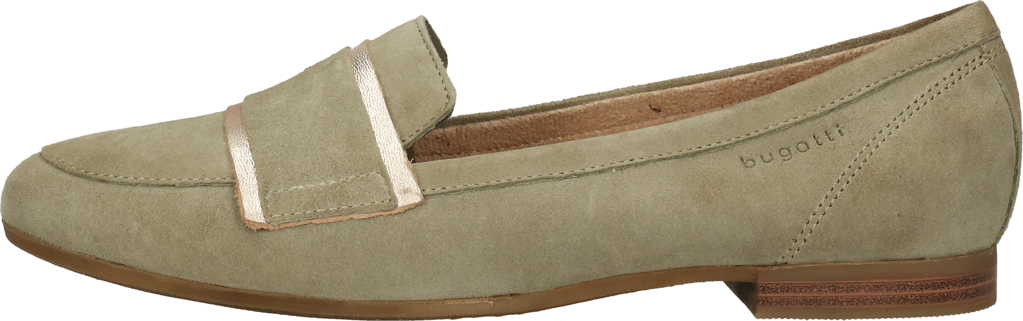 light green loafers