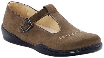 FOOTPRINTS Casablanca Halbschuhe Veloursleder Taupe