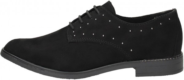 Venturini Milano Halbschuhe Lederimitat Schwarz