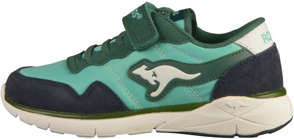 KangaROOS Sneaker Leder/Textil Grün