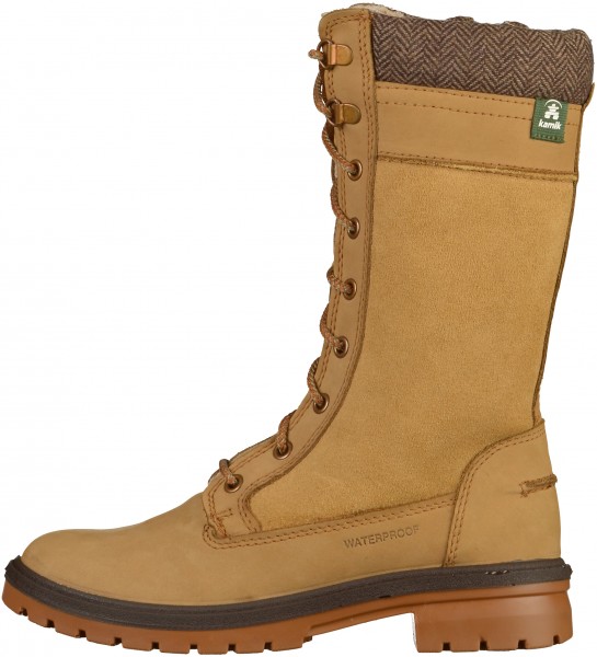 Kamik Stiefel Leder Honey Warmfutter
