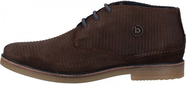 Bugatti Halbschuhe Veloursleder Dunkelbraun