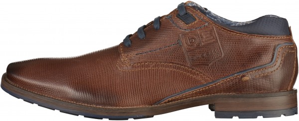 Bugatti Halbschuhe Glattleder Dunkelbraun