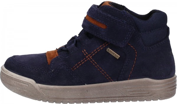 Superfit Sneaker Veloursleder Blau/Braun