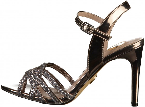 Buffalo Pumps Lederimitat Silber