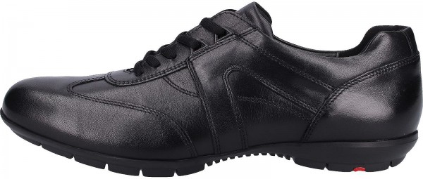 Lloyd Sneaker Glattleder Schwarz
