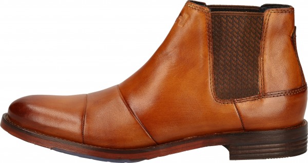 Daniel Hechter Stiefelette Leder/Textil Cognac