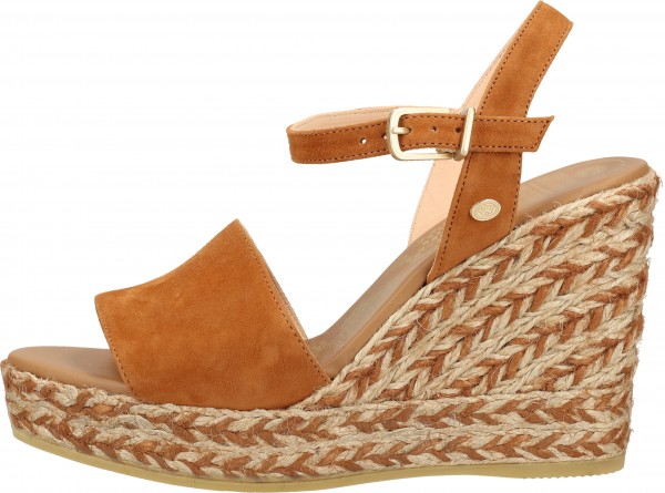 Fred de la Bretoniere Sandalen Leder Cognac