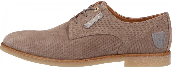 Pantofola d Oro Halbschuhe Leder Hellgrau
