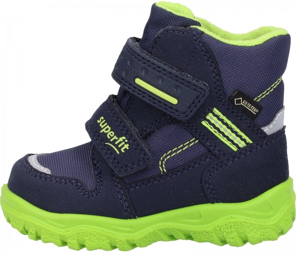 Superfit Stiefelette Textil Blau/Grün
