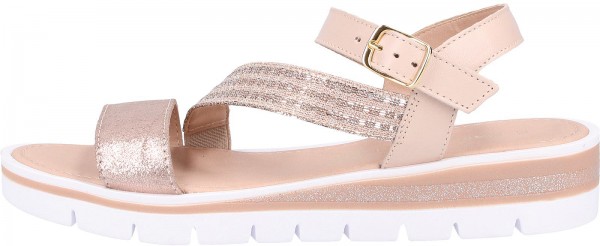 Marco Tozzi Sandalen Leder/Textil Rose