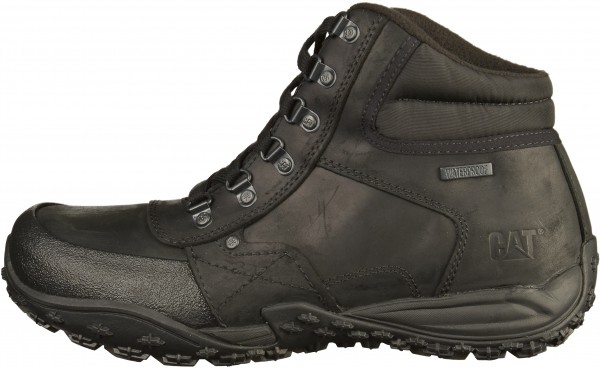 Caterpillar Stiefelette Leder Schwarz