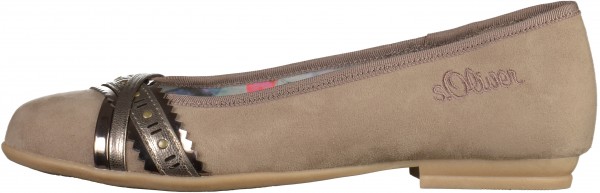 s.Oliver Ballerinas Lederimitat Pepper