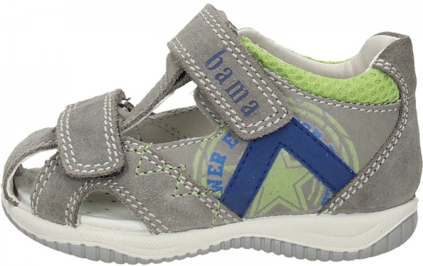 Bama Kids Halbschuhe Veloursleder Grau