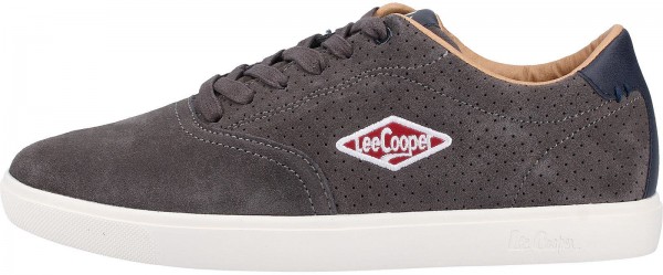 Lee Cooper Sneaker Veloursleder Grau