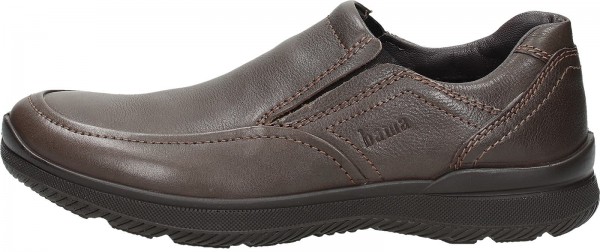 Bama Slipper Leder Dunkelbraun