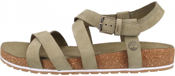 Timberland Sandalen Nubukleder Oliv