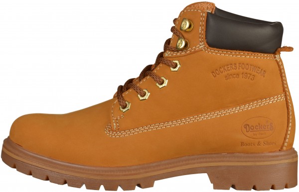 Dockers Stiefelette Leder Gelb