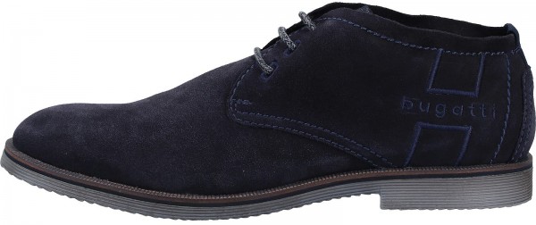 Bugatti Halbschuhe Veloursleder Dunkelblau