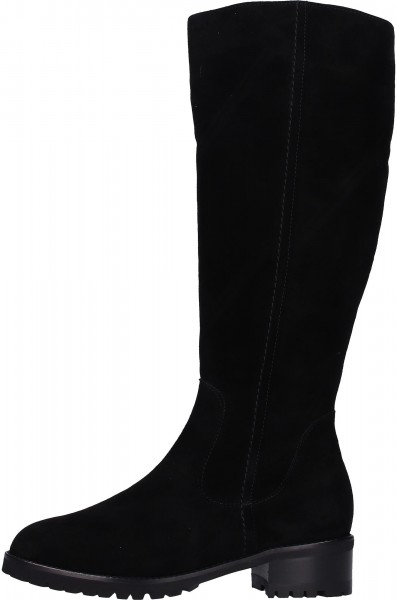 Peter Kaiser Stiefel Veloursleder Schwarz