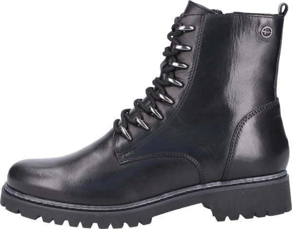 Tamaris Stiefelette Leder Schwarz