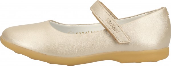 Kickers Ballerinas Leder Weiß