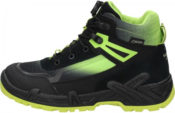 Superfit Wanderschuhe Veloursleder/Textil Schwarz