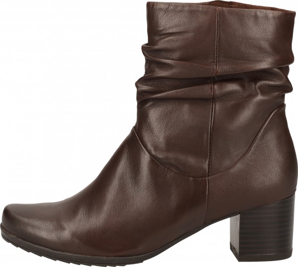 Caprice Stiefelette Nappaleder Dunkelbraun
