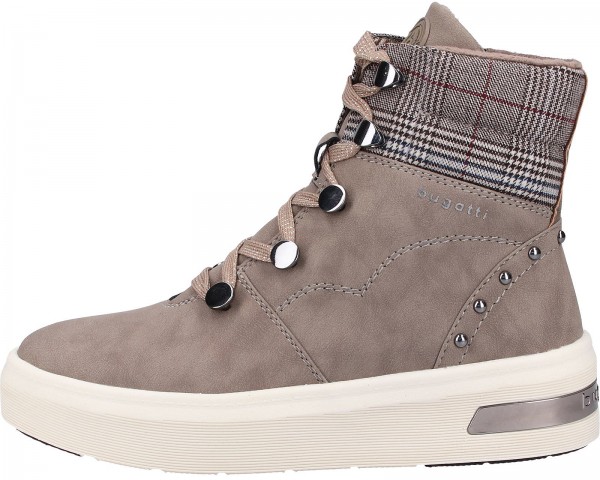 Bugatti Stiefelette Lederimitat Taupe