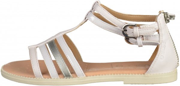 Geox Sandalen Lederimitat Weiß