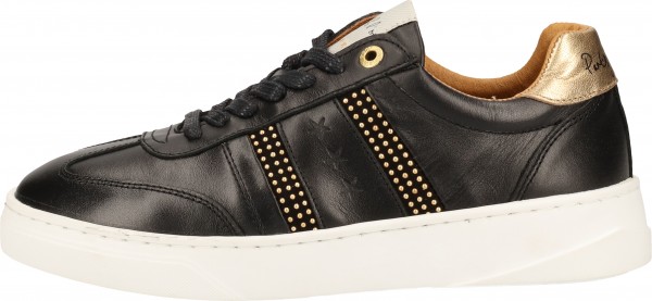 Pantofola d Oro Sneaker Leder Schwarz