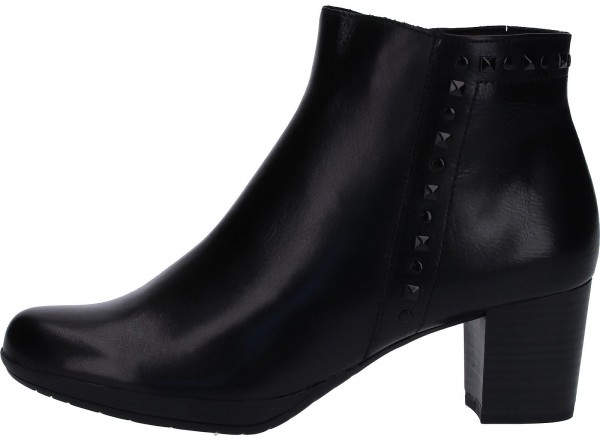 Marco Tozzi Stiefelette Leder/Textil Schwarz