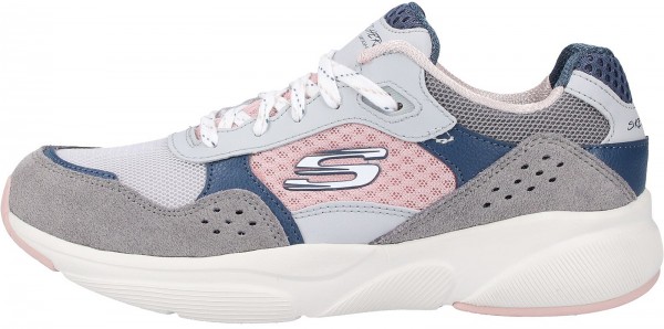 Skechers Sneaker Leder Grau
