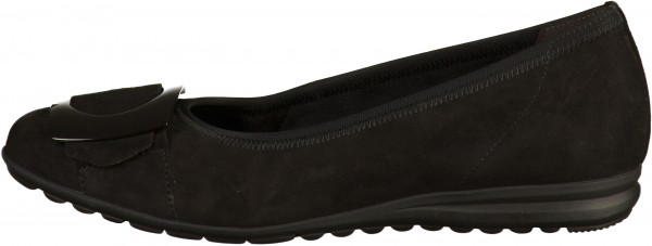 Gabor Ballerinas Leder Schwarz