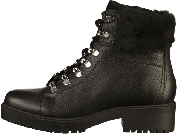 Bullboxer Stiefelette Leder Schwarz