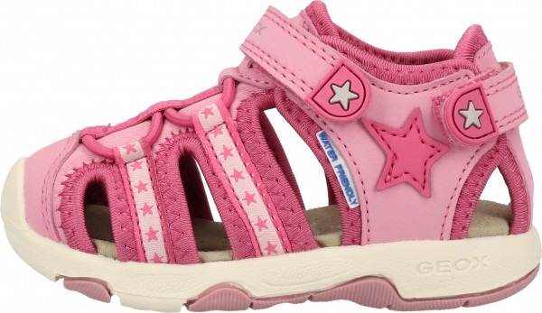 Geox Sandalen Lederimitat/Mesh Fuchsia