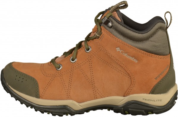Columbia Wanderschuhe Leder Braun