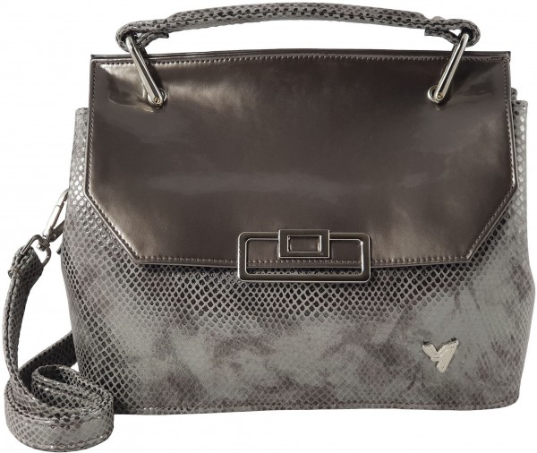 Veganino Taschen Lederimitat Silber