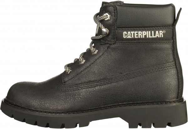 Caterpillar Stiefelette Leder Schwarz