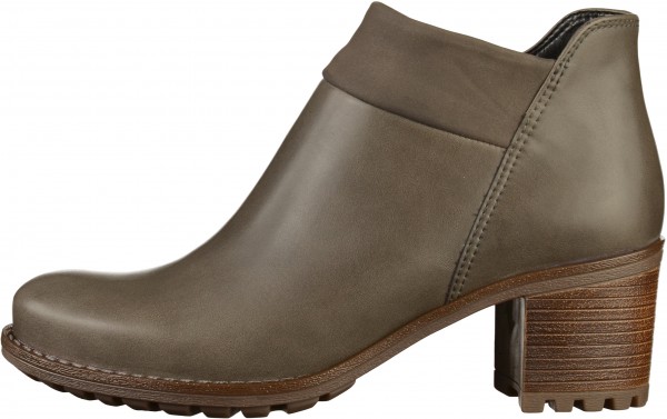Jenny Stiefelette Lederimitat Braun