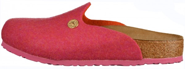 Birkenstock Amsterdam Kids Clogs Filz Doubleface Fuchsia