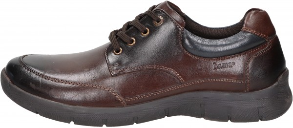 Bama Halbschuhe Leder Dunkelbraun