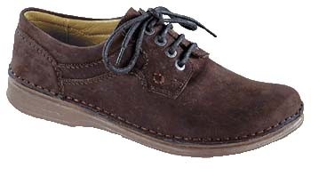FOOTPRINTS Medford Handnaht-Schuhe Fettleder Walnut