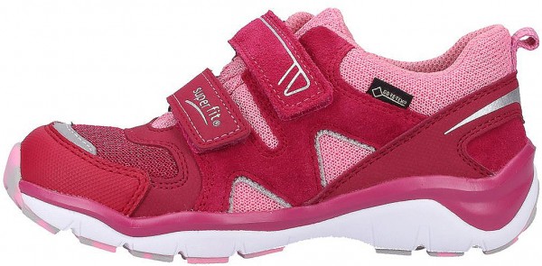 Superfit Sneaker Veloursleder/Textil Rot