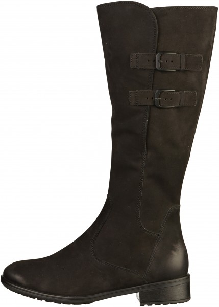 ara Stiefel Leder Schwarz