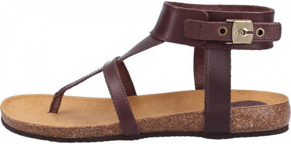 Scholl Sandalen Leder Dunkelbraun